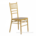 Gold Tiffany Dinner Metal Steel Chiavari Chairs